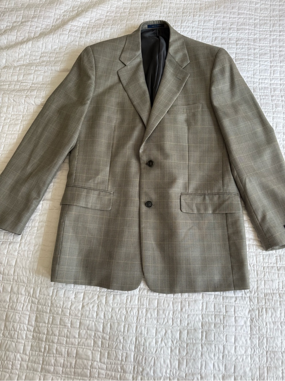 Men’s Club Room Macy’s Silk Never Worn Suit Jacket 42R